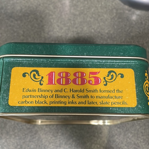 Two 1991 Crayola collection colors limited edition tin. Unused Sold together - Picture 9 of 9